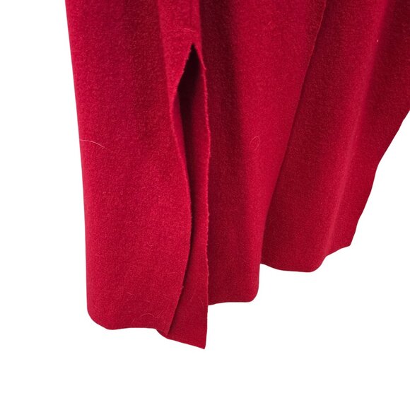 Chico's 100% Wool Longline Sleeveless Duster Cardigan Sweater Size Chico's 3/XL - Picture 5 of 6